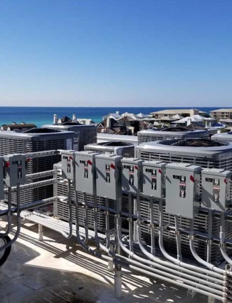 Commercial RoofTop AC Installation